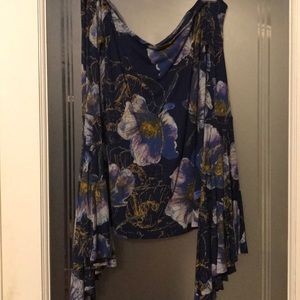 Fitted off the shoulder top